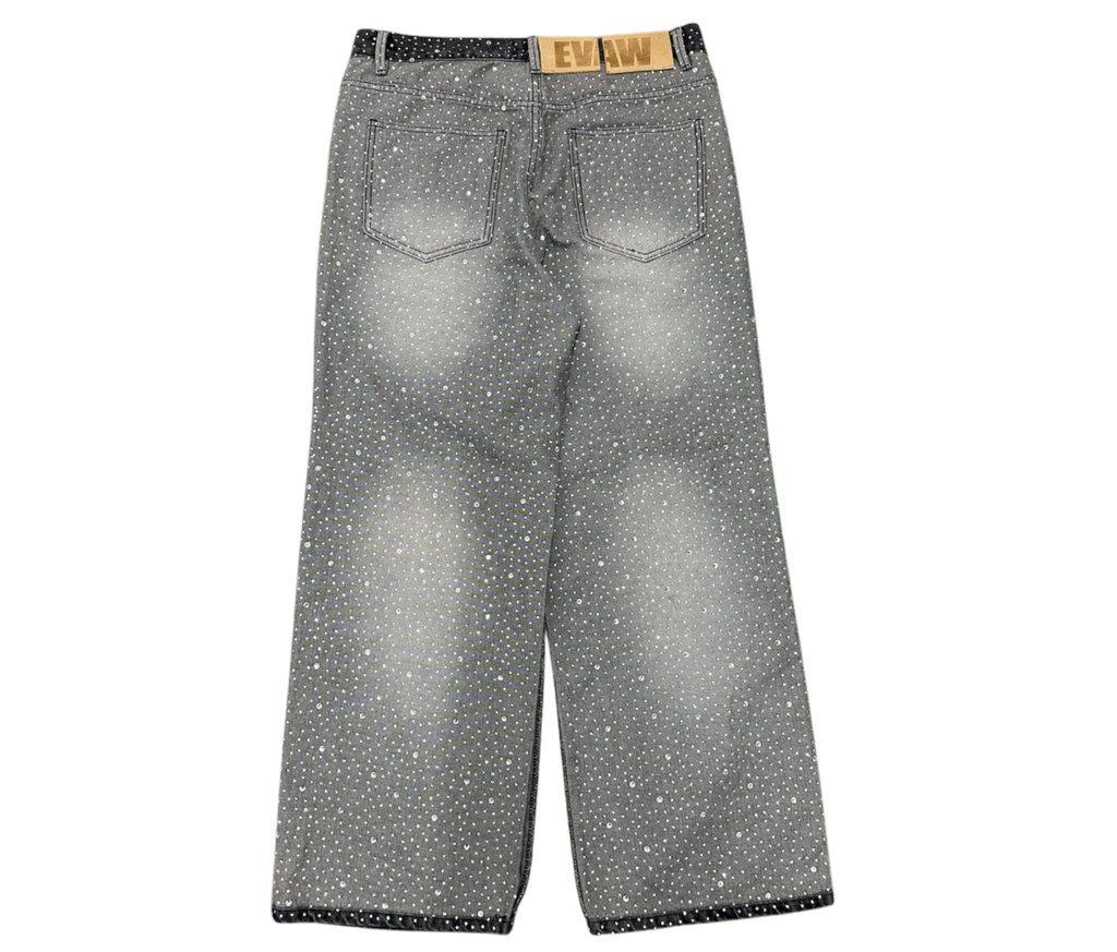 Rhinestone denim